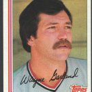 Cleveland Indians Wayne Garland 1982 Topps Baseball Card #446 nr mt