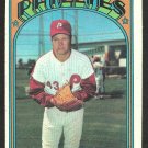 Philadelphia Phillies Joe Hoerner 1972 Topps Baseball Card #482 vg/ex