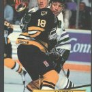 Boston Bruins Brent Ashton 1992 Fleer Ultra Hockey Card #1 nr mt