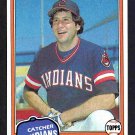 Cleveland Indians Ron Hassey 1981 Topps Baseball Card #564 nr mt