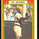San Diego Padres Bob Barton In Action 1972 Topps Baseball Card #40 good