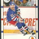 New York Rangers Mike Gartner 1990 Score Hockey Card # 130