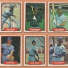 1982 1983 1984 1985 Fleer Chicago Cubs Team Lot 40 diff Bobby Bonds Gary Matthews Bill Caudill