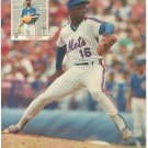 New York Mets Dwight Gooden Doc Gooden Throwing Heat 1988 Pinup Photo 8x10