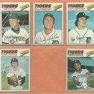 1976 1977 1978 Topps Detroit Tigers Team Lot 13 diff Jack Morris RC Bill Freehan Ben Oglivie