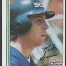 Chicago White Sox Mike Squires 1982 Topps Baseball Card #398 nr mt