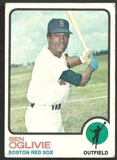 Boston Red Sox Ben Oglivie 1973 Topps Baseball Card #388 vg