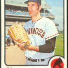San Francisco Giants Jim Barr 1973 Topps Baseball Card # 387 vg