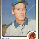 Milwaukee Brewers Billy Champion 1973 Topps Baseball Card # 74 good