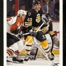 Boston Bruins Bob Beers 1991 Upper Deck Hockey Card #490 nr mt