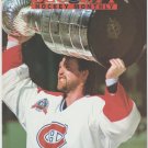 Montreal Canadiens Patrick Roy Stanley Cup Philadelphia Flyers Eric Lindros 1993 Pinup Photos 8x10
