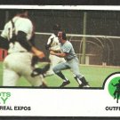 MONTREAL EXPOS BOOTS DAY 1973 TOPPS # 307