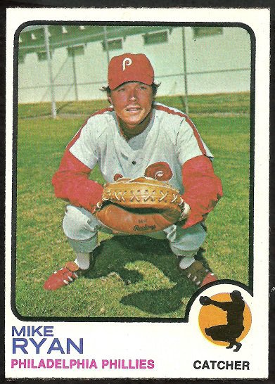 Philadelphia Phillies Mike Ryan 1973 Topps Baseball Card # 467