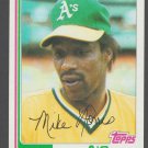 Oakland Athletics Mike Norris 1982 Topps Baseball Card 370 nr mt