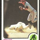 CLEVELAND INDIANS FRANK DUFFY 1973 TOPPS # 376 VG