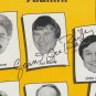 1994 Boston Bruins Alumni Program 7 Autographs Ace Bailey Milt Schmidt Fernie Flaman Woody Dumart +