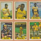 1982 Fleer Pittsburgh Pirates Team Set Willie Stargell Bill Madlock Dave Parker Johnny Ray RC Pena