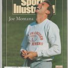 1990 Sports Illustrated 49ers Joe Montana Detroit Red Wings Buffalo Bills New York Giants Rodeo