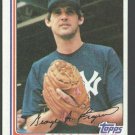 New York Yankees George Frazier 1982 Topps Baseball Card # 349 nr mt