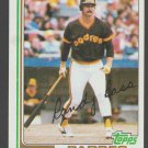 San Diego Padres Randy Bass Rookie Card RC 1982 Topps Baseball Card 307 nr mt