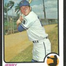Kansas City Royals Jerry May 1973 Topps Baseball Card 558