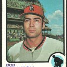 St Louis Cardinals Bob Fenwick 1973 Topps Baseball Card 567 vg