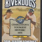 2018 SAL Charleston RiverDogs Pocket Schedule South Atlantic League Class A