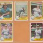 1981 Fleer Milwaukee Brewers Team Set 23 Robin Yount Paul Molitor Gorman Thomas Sal Bando