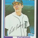 Detroit Tigers Bill Fahey 1982 Topps Baseball Card 286 nr mt