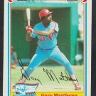 Philadelphia Phillies Gary Matthews 1983 Drakes Big Hitters Baseball Card 16 nr mt