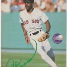 Boston Red Sox Andre Dawson Fielding At Fenway Park 1993 Pinup Photo 8x10
