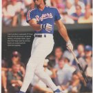 Texas Rangers Juan Gonzalez Batting 1993 Pinup Photo 8x10