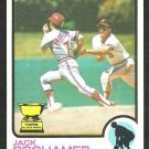 Cleveland Indians Jack Brohamer 1973 Topps Baseball Card 181
