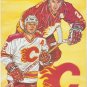 Quebec Nordiques Joe Sakic Calgary Flames Al MacInnis 1993 Pinup Photos 8x10