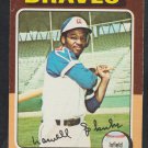 Atlanta Braves Larvell Blanks 1975 Topps Baseball Card 394