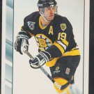 Boston Bruins Dave Poulin 1992 Score Hockey Card 359 nr mt