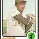 SAN DIEGO PADRES CLARENCE GASTON 1973 TOPPS # 159 NR MT