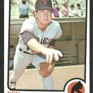 SAN FRANCISCO GIANTS DON CARRITHERS 1973 TOPPS # 651