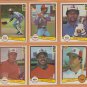 1981 1982 1983 Donruss Montreal Expos Team Lot 26 Tim Raines RC Andre Dawson Larry Parrish