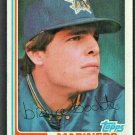 Seattle Mariners Bruce Bochte 1982 Topps Baseball Card 224 nr mt
