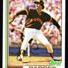 San Diego Padres John Curtis 1982 Topps Baseball Card 219 nr mt