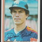 Houston Astros Dave Roberts 1982 Topps Baseball Card 218 nr mt
