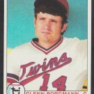 Minnesota Twins Glenn Borgmann 1979 Topps Baseball Card 431 nr mt