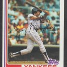 New York Yankees Jerry Mumphrey 1982 Topps Baseball Card 175 nr mt