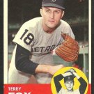 DETROIT TIGERS TERRY FOX 1963 TOPPS # 44