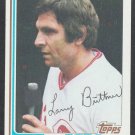 Cincinnati Reds Larry Biittner 1982 Topps Baseball Card 159 nr mt