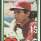 Philadelphia Phillies Ramon Aviles 1981 Topps Baseball Card 644 nr mt