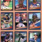 1985 1986 Donruss Cleveland Indians Team Lot 33 Andre Thornton Brett Butler Mike Hargrove !