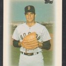 Boston Red Sox Bruce Hurst 1986 Topps Mini League Leader Baseball Card 6 nr mt