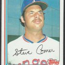 Texas Rangers Steve Comer 1982 Topps Baseball Card 16 nr mt